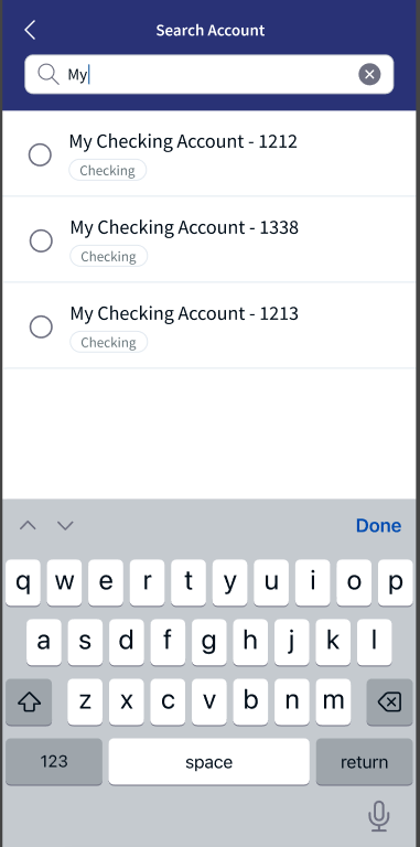 Search Option